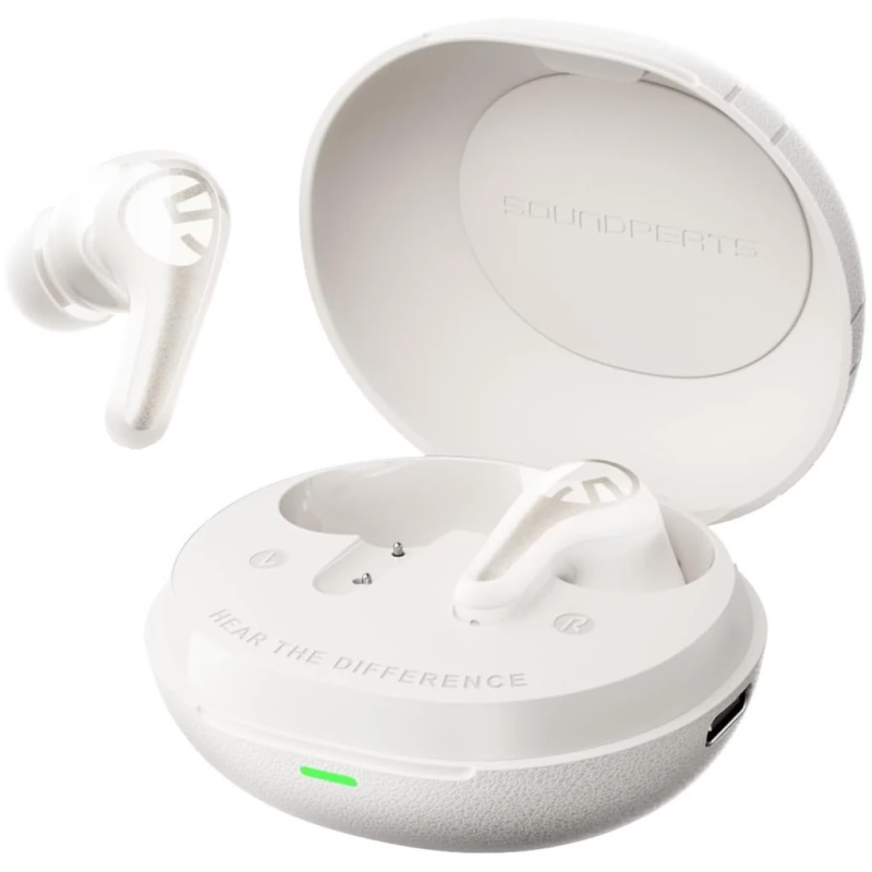 SoundPEATS C30 Blanc In-Ear ANC Bluetooth 6.0 52h IP54 Multipoint Écouteurs sans fil