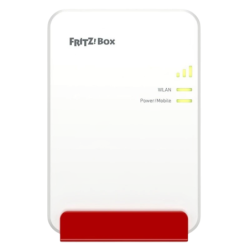 FRITZ! Box 6860 5G WiFi 1 port Gigabit 4 antennes Routeur réseau mobile