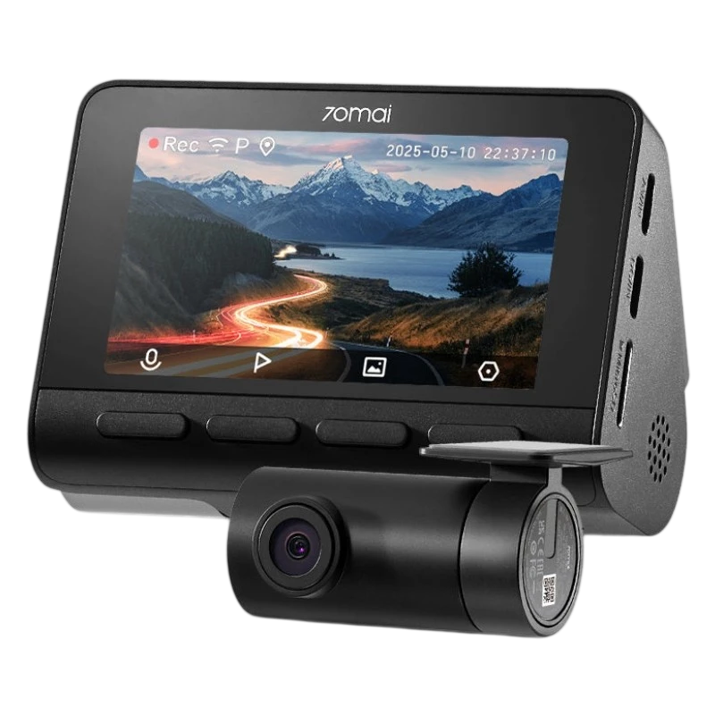 70mai 4K A800SE HDR supercondensateur Dashcam + Caméra arrière 70mai RC22
