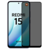Protecteur en verre trempé anti-espion Xiaomi Redmi 15 4G/5G