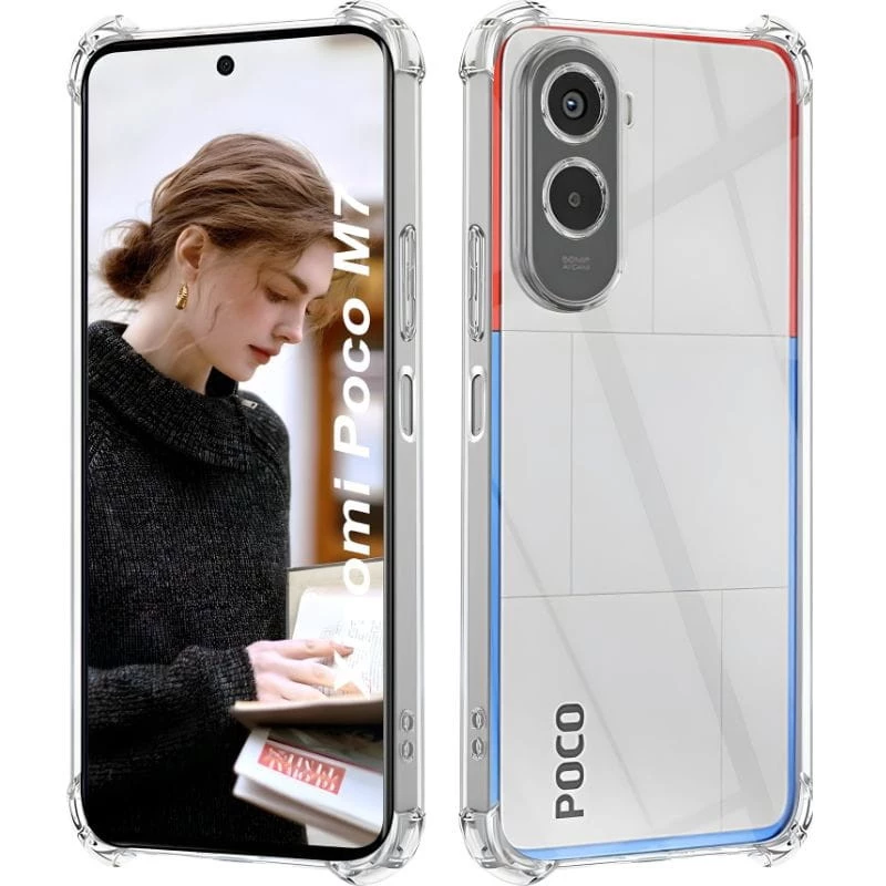 Coque en silicone Reinforced Xiaomi Poco M7 4G