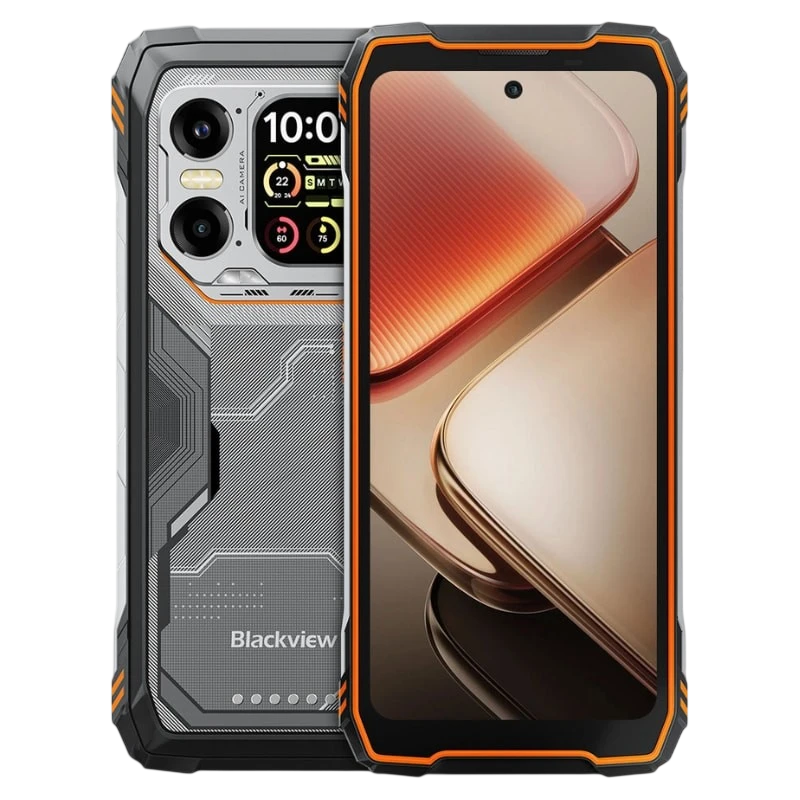 Blackview Xplore 1 5G 12GB/256GB Orange Rugged IP68/IP69K 6,78 pouces IPS 120Hz 64MP 20000mAh 18W NFC