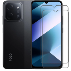 Pack x2 Protecteur d'écran en verre trempé Xiaomi Poco C85 Full Screen 3D
