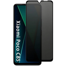 Protection d'écran en verre trempé Anti Espion Xiaomi  Poco C85