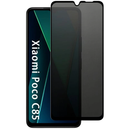 Protection d'écran en verre trempé Anti Espion Xiaomi  Poco C85