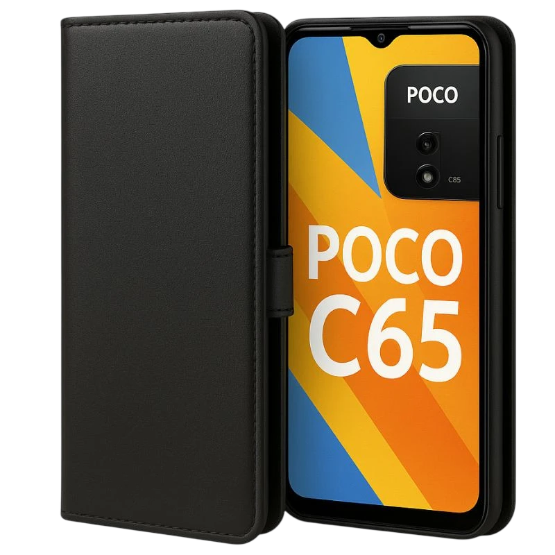 Funda libro 360º Protection Xiaomi Poco C85 Noir