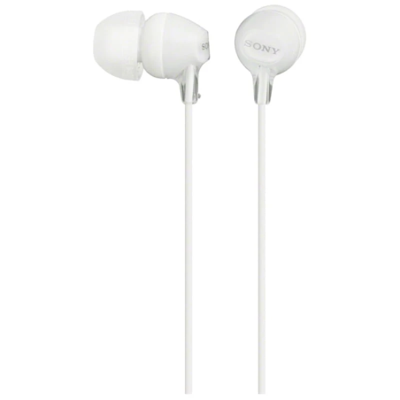 Sony MDR-EX15AP Blanc avec micro Écouteurs