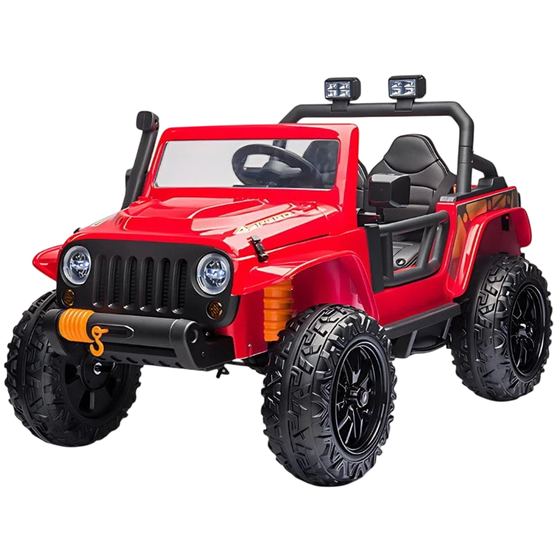 Tout-terrain 12V Rouge 2 moteurs Voiture électrique pour enfants
