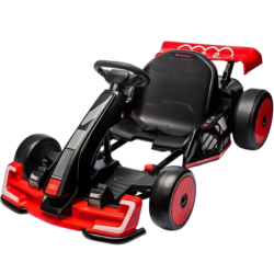 Audi GoKart 24V Rouge 50kg ceinture de sécurité Voiture électrique pour enfants