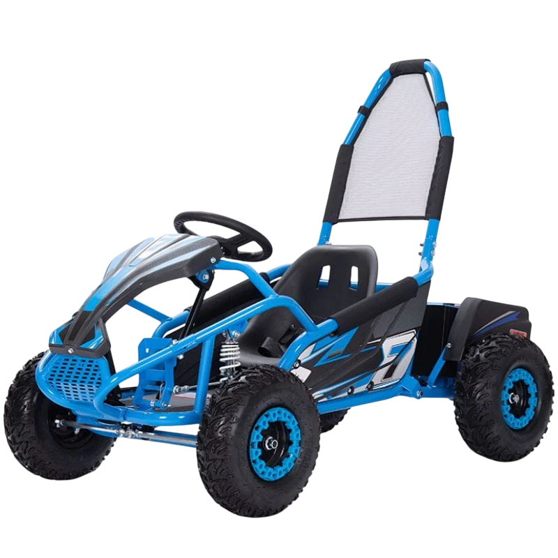 Mud Monster GoKart 48V Bleu 68kg Voiture électrique pour enfants