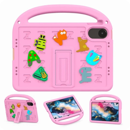 Coque enfant antichoc Xiaomi Redmi Pad Pro 12.1 Rose