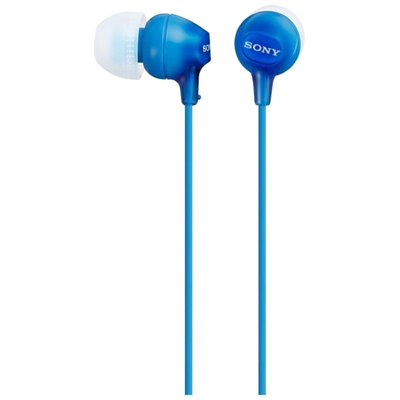 Sony MDR-EX15AP Bleu avec micro Écouteurs