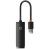 Baseus Lite Series Adaptateur USB vers RJ45 Noir