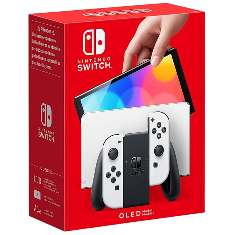 Nintendo Switch Blanc - Modèle OLED