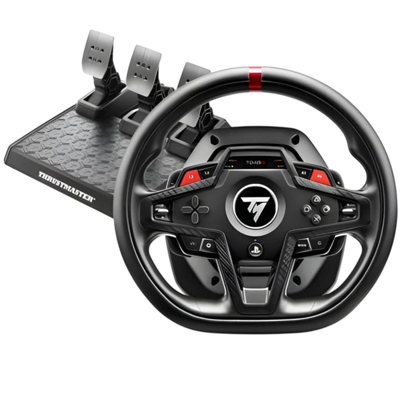 Thrustmaster T248R pour PS4/ PS5/ PC 3,1Nm 3 pédales 25 boutons capteurs magnétiques Volant de simulation