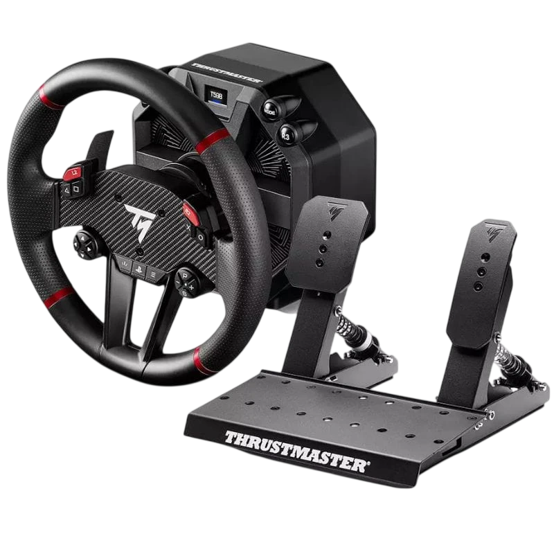 Thrustmaster T598 PS5/PS4/PC avec pédalier Direct Drive 5Nm palettes de vitesse capteurs magnétiques Volant de simulation