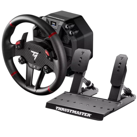 Thrustmaster T598 PS5/PS4/PC avec pédalier Direct Drive 5Nm palettes de vitesse capteurs magnétiques Volant de simulation