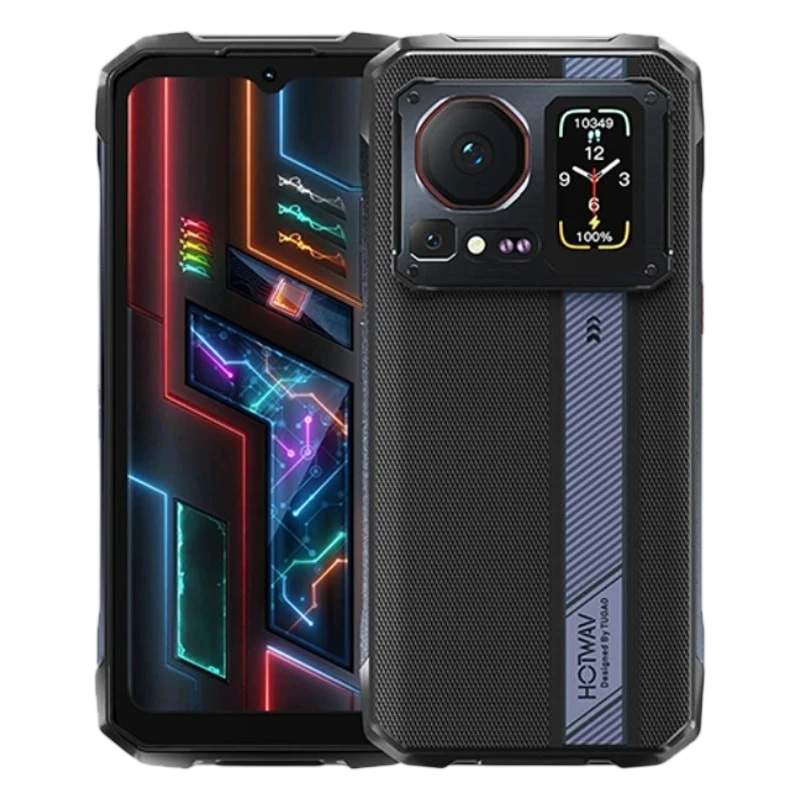Hotwav Cyber 16 Pro 8GB/512GB Noir Rugged IP68/IP69K 6,6 pouces IPS 108MP 6280mAh 33W NFC