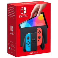 Nintendo Switch Bleu Neón/Rouge Neón - Modèle OLED