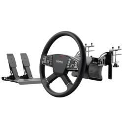 Moza R5 Trucking Bundle PC avec base directe de 5nm + Pédales Direct Drive 14 boutons Volant de simulation