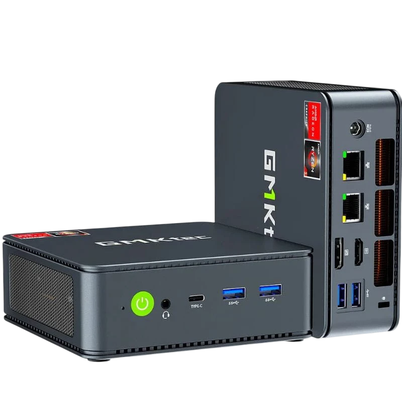 GMKtec M6 Ultra AMD Ryzen 5 7640HS 16GB/512GB SSD Windows 11 Pro Radeon 760M WiFi 6E 2,5G Ethernet USB4 Mini PC