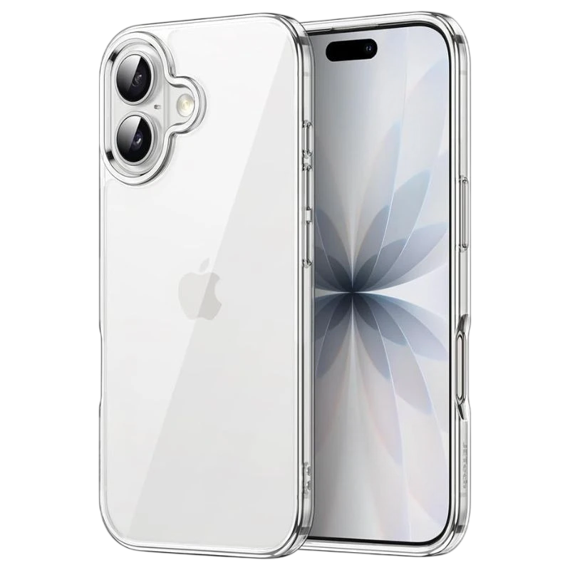 Coque antichoc Premium pour iPhone 17 Acrylique anti-jaunissement transparent