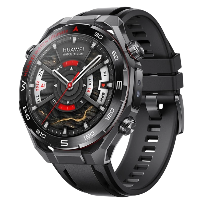Huawei Watch Ultimate 2 Noir 1,5 pouces AMOLED GPS NFC 5 jours 20ATM IP69