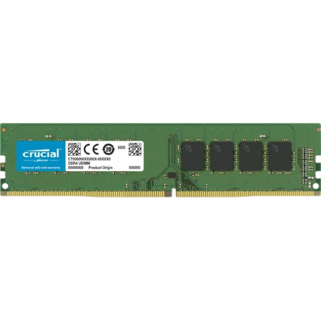 Crucial CT16G4DFRA32A 16GB DDR4 UDIMM 3200 MHz CL19 Mémoire RAM