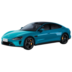 Xiaomi SU7 1/18 Die-cast Model Car Bleu Aigue-Marine