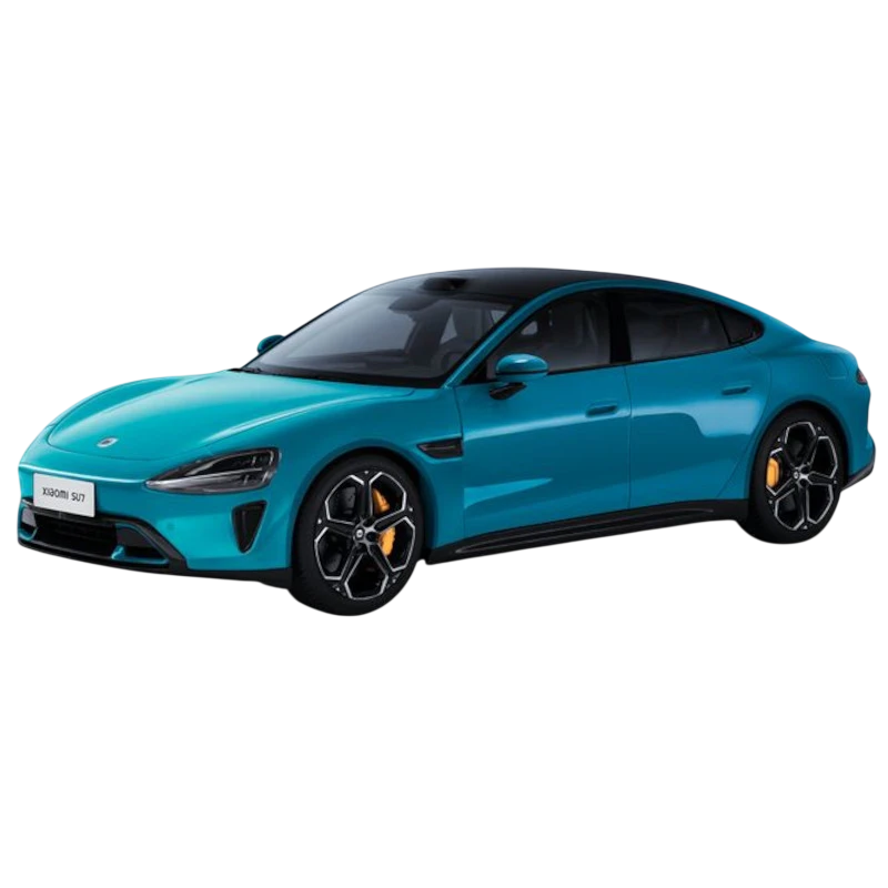 Xiaomi SU7 1/18 Die-cast Model Car Bleu Aigue-Marine