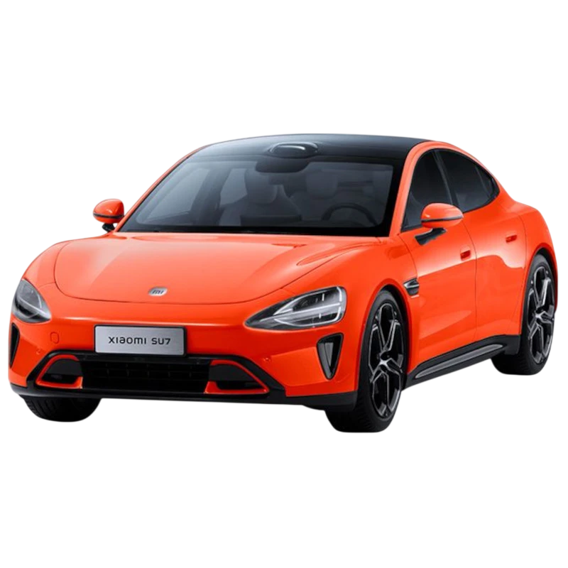 Xiaomi SU7 1/18 Die-cast Model Car Lava Orange