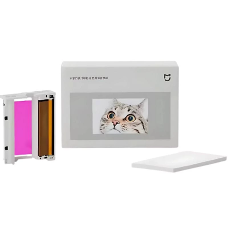 Autocollants en papier photo sublimation pour Xiaomi Photo Printer Pro (50 feuilles)