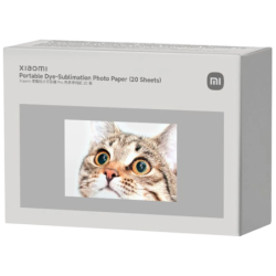 Xiaomi Portable Dye-Sublimation Photo Paper (20 Feuilles)