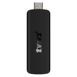 TVR3+ 2GB/16GB Android 14 8K WiFi double bande Bluetooth RK3518 TV Stick
