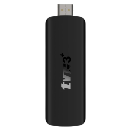 TVR3+ 2GB/16GB Android 14 8K WiFi double bande Bluetooth RK3518 TV Stick