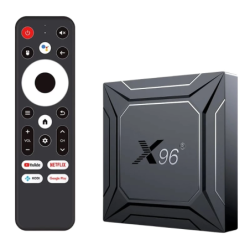 X96 M300 4GB/32GB Android 14 4K WiFi double bande Bluetooth S905X5M Gigabit TV Box