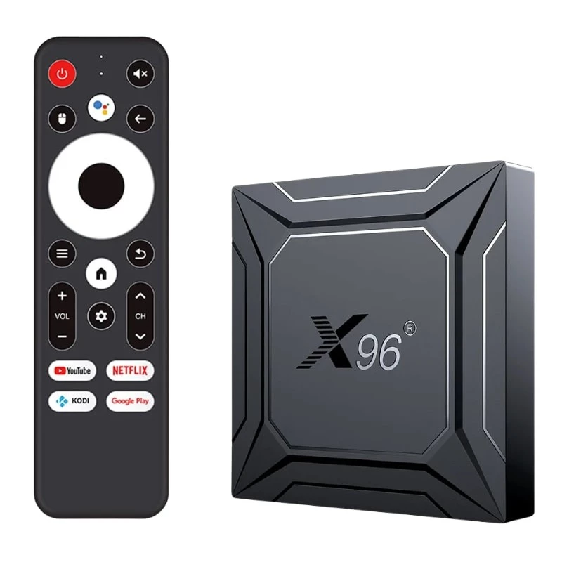 X96 M300 4GB/32GB Android 14 4K WiFi double bande Bluetooth S905X5M Gigabit TV Box