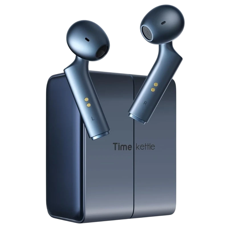 Timekettle W4 IA Bleu Conduction osseuse Bluetooth 5.3 18h Écouteurs sans fil