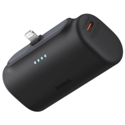 OS-Baseus Compact IP Noir 5000mAh 20W Lightning Power Bank