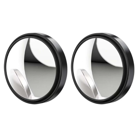 Uni-Fine Blind Spot 2 pièces noir - Miroir d'angle mort pour voiture