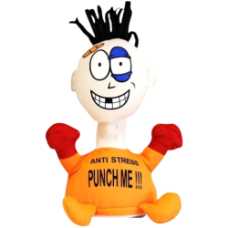 Poupée anti-stress Pablo "Punch Me" Orange