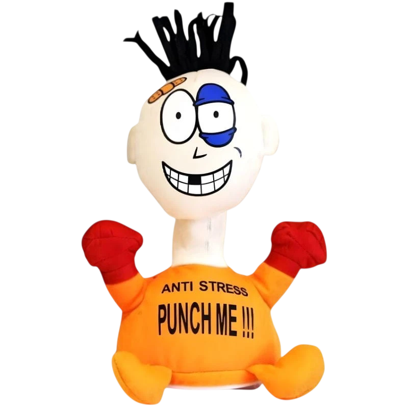 Poupée anti-stress Pablo "Punch Me" Orange