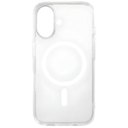 Coque avec MagSafe pour iPhone 16, transparente