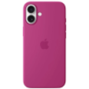 Coque en silicone Magsafe pour iPhone 16, Fuchsia