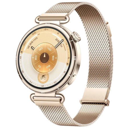 Huawei Watch GT6 41 mm Doré 1,32 pouces AMOLED GPS NFC 14 jours 5ATM IP69