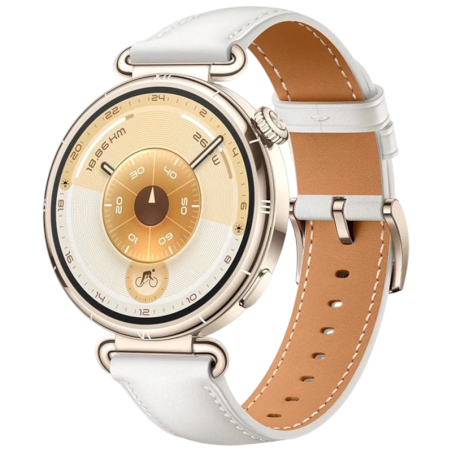Huawei Watch GT6 41 mm Blanc 1,32 pouces AMOLED GPS NFC 14 jours 5ATM IP69