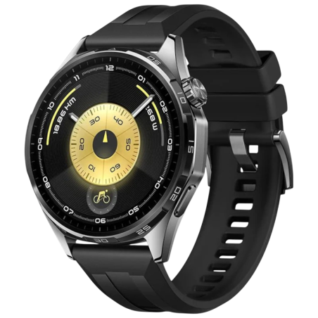 Huawei Watch GT6 46 mm Noir 1,47 pouces AMOLED GPS NFC 21 jours 5ATM IP69