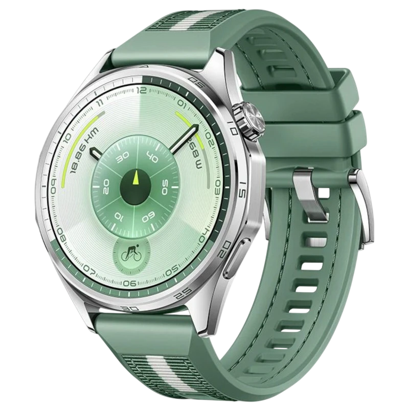 Huawei Watch GT6 46 mm Vert 1,47 pouces AMOLED GPS NFC 21 jours 5ATM IP69