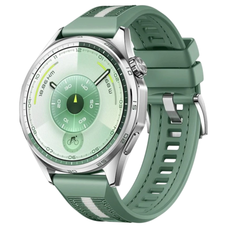 Huawei Watch GT6 46 mm Vert 1,47 pouces AMOLED GPS NFC 21 jours 5ATM IP69
