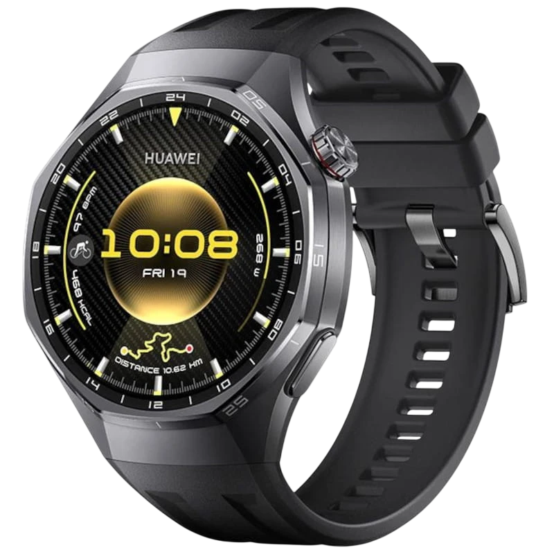 Huawei Watch GT6 Pro 46 mm Noir 1,47 pouces AMOLED GPS NFC 21 jours 5ATM IP69